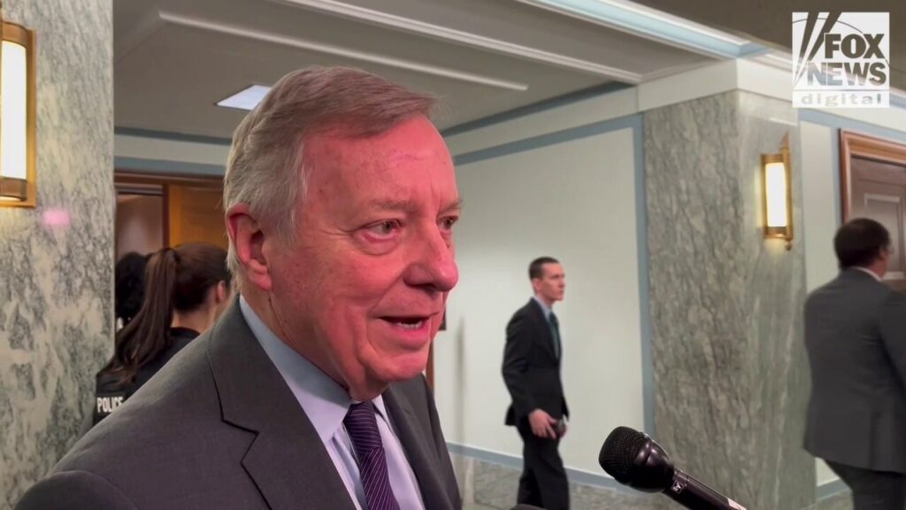 Sen Durbin speaks about Pam Bondi