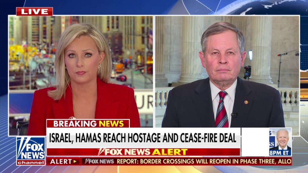 Israel-Hamas deal is another example of Trump’s ‘peace through strength,’ says Steve Daines