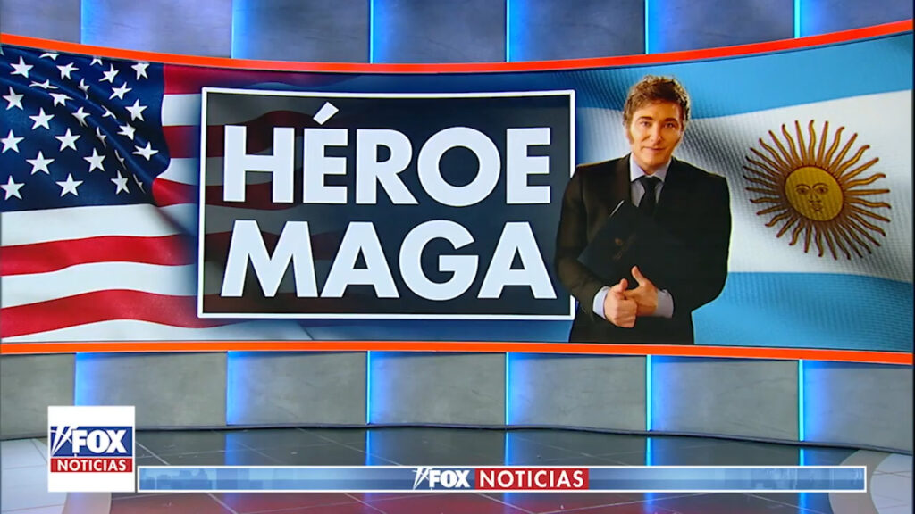 Javier Milei, the new MAGA hero?