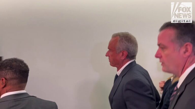 RFK Jr. departs hearing