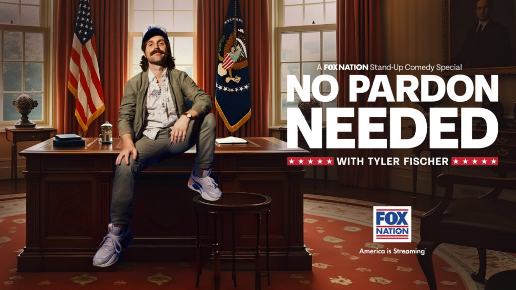 Tyler Fischer shows off humorous impersonations of Trump and Fauci in new Fox Nation comedy special