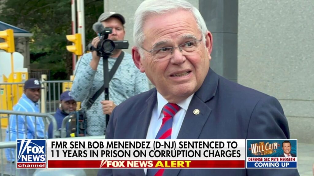 11 YEARS: How long a former US senator is sentenced to prison