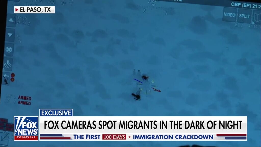 Fox News joins CBP on exclusive nighttime helicopter operation: We could see migrants' 'every move'