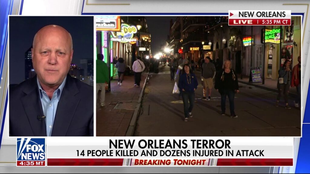 The New Orleans people are 'never gonna bend the knee to terrorism,' says former mayor