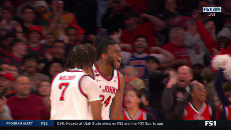 Zuby Ejiofor scores plus a foul and extends St. John's lead over Xavier in overtime