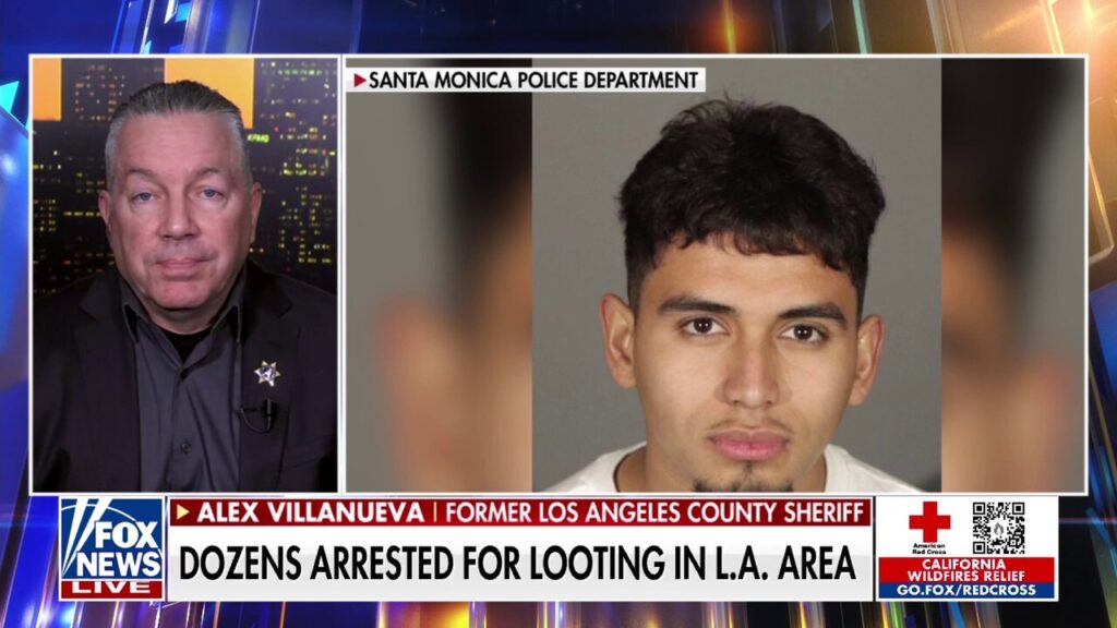 The lack of law enforcement on the ground in LA County is 'very noticeable,' says Alex Villanueva