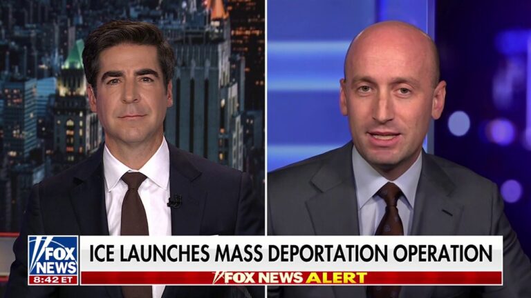 Trump is 'restoring law and sovereignty' with mass deportations, Stephen Miller says