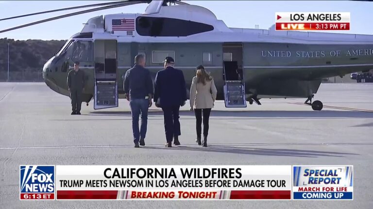 Newsom and Trump send message of 'awkward' cooperation