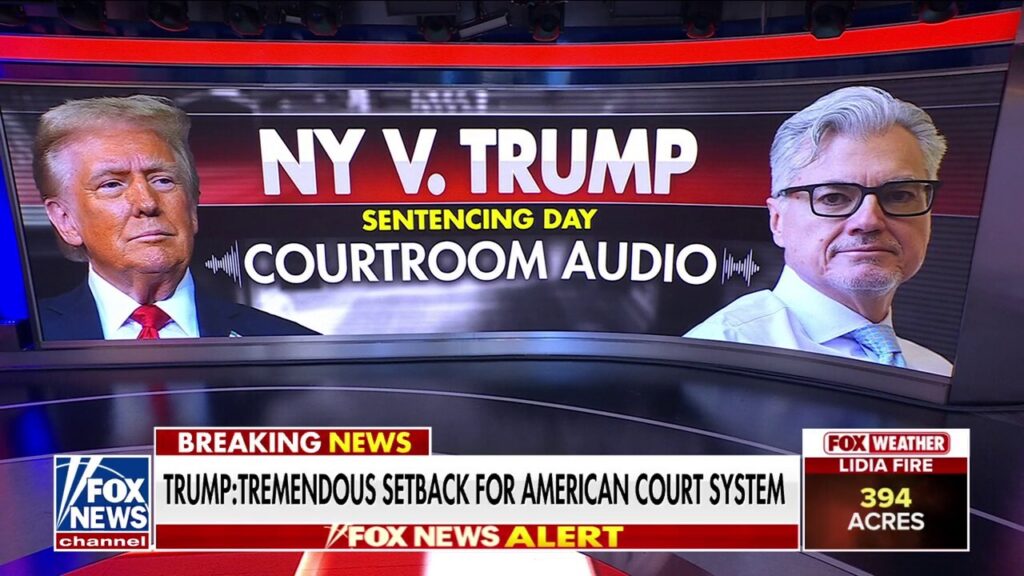 'AN INJUSTICE': Trump addresses NY sentencing hearing after prosecution putdown