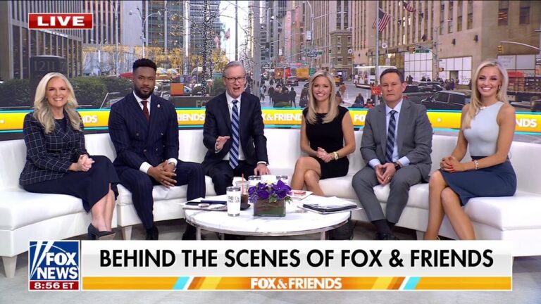 Take a behind the scenes look at 'Fox & Friends'