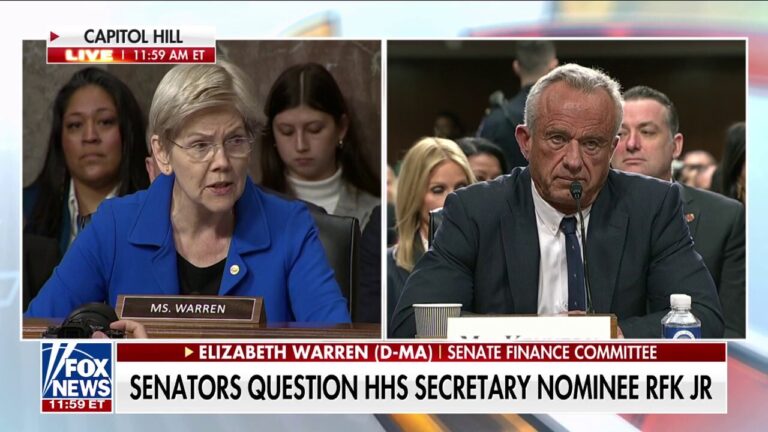 Shots fire between Senator Warren and RFK Jr. at confirmation hearing