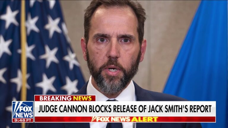 Judge temporarily blocks release of Jack Smith's final report