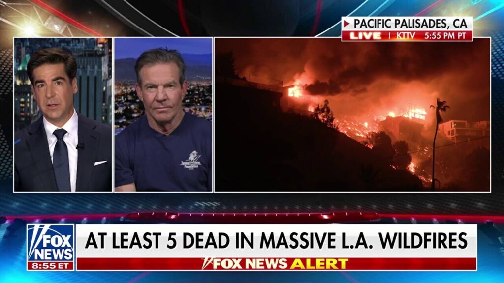 Dennis Quaid: The firefighters are running in when everyone else is running out