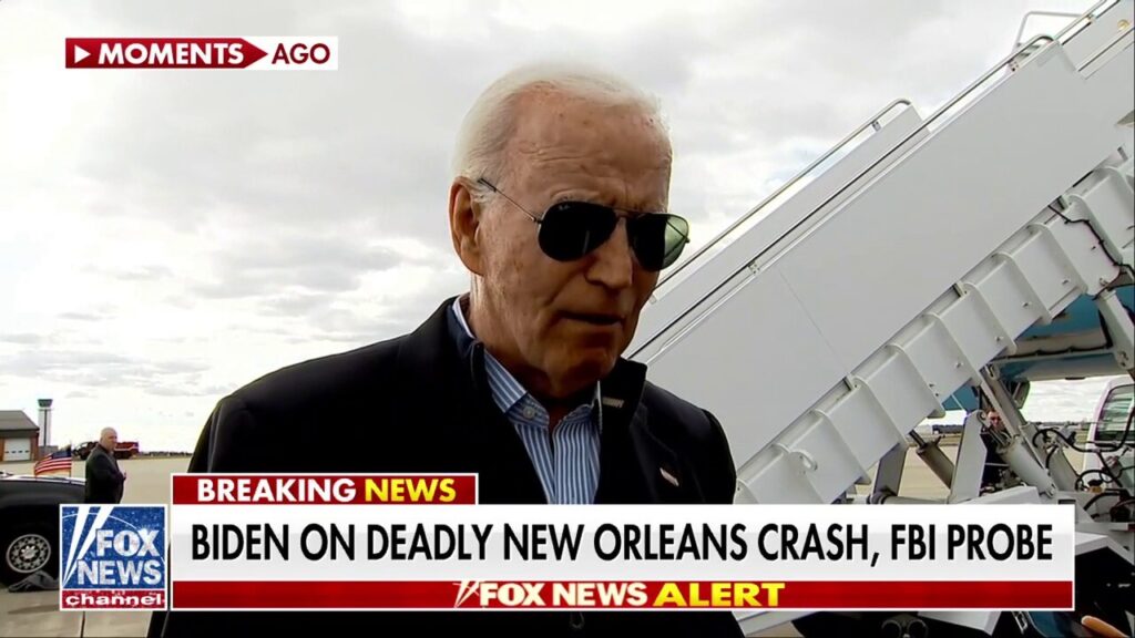 President Biden asked whether New Orleans attack was domestic or international