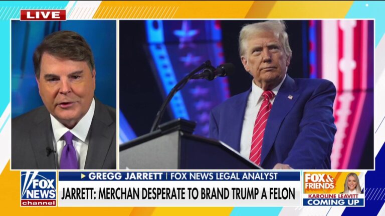 Judge Merchan determined to 'stain' Trump as convicted felon, Gregg Jarrett says