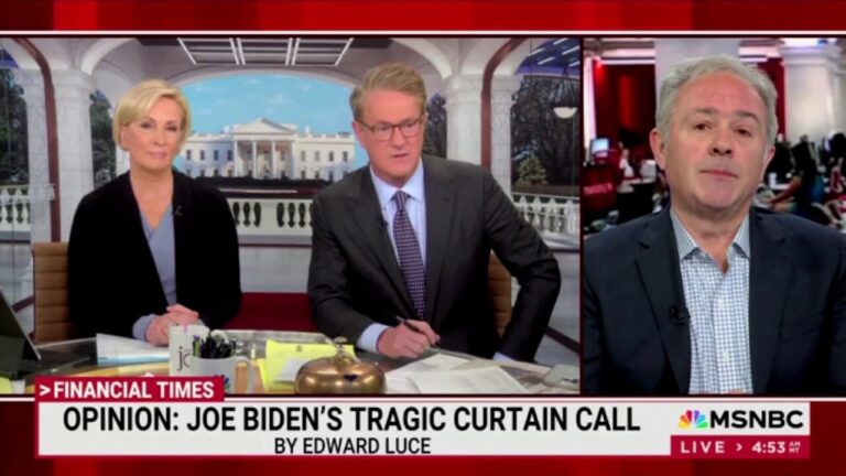 Joe Scarborough defends Biden, says he 'did not see' mental decline in meetings