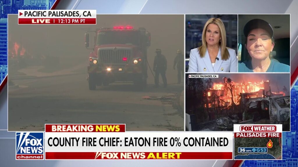 Los Angeles fire department captain: Mother Nature has made it challenging to fight this fire