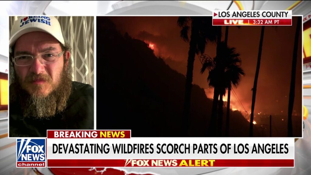 Rabbi forced to evacuate children from Jewish center due to California fires