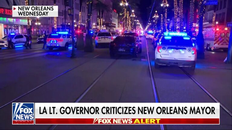 Louisiana's top tourism official tears into New Orleans mayor after terror attack: 'An embarrassment'