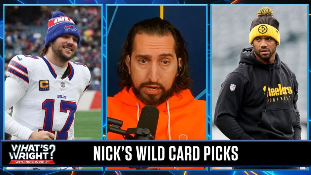 Nick's Wild Card Picks: Steelers cover, Bills win, Rams upset Vikings in Arizona | What's Wright?