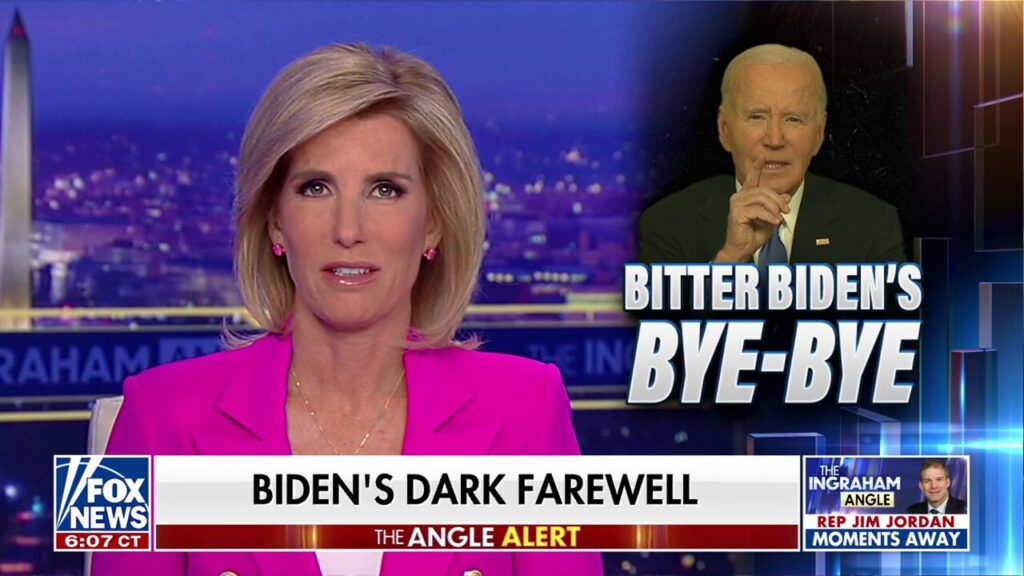 Laura: This is 'bitter Biden's bye-bye'