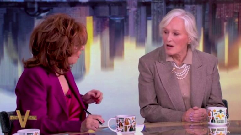 Glenn Close tells 'The View' JD Vance, family was 'generous' on 'Hillbilly Elegy' set, as hosts take political jabs