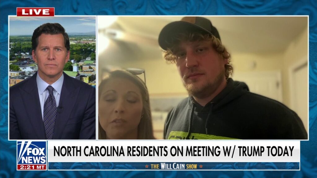 Hurricane Helene survivor who met with Trump says he felt ‘a lot of relief’ when meeting him