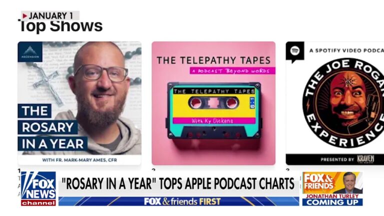 'Rosary in a Year' tops Apple podcast charts