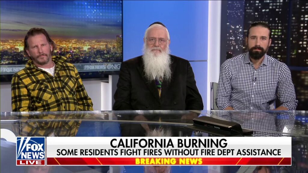 Rabbi Chaim Mentz calls on Californians to ‘change the way we vote’ after wildfires