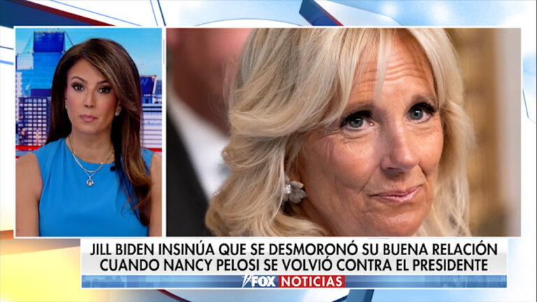 Jill Biden lanza una indirecta a Nancy Pelosi en su salida como Primera Dama.