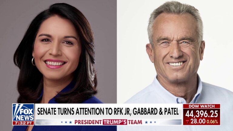 Tulsi Gabbard, RFK Jr. expected to face opposition in Senate confirmation hearings