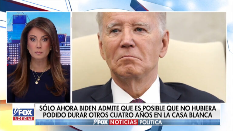 Biden dice que podría no haber durado otro mandato.