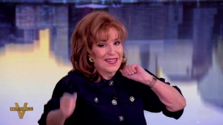 'The View' co-host Joy Behar does the Trump dance