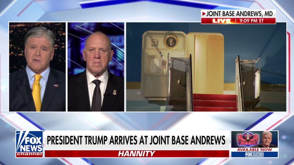 Tom Homan: We will protect our national security