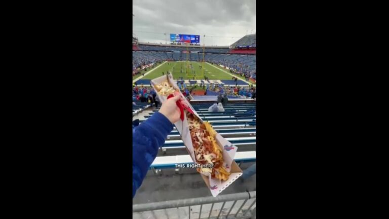 Bills fan rates 'a monster of a stadium food item'