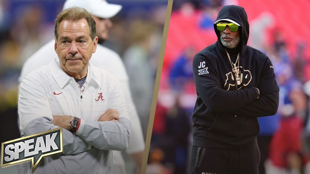 Could Nick Saban’s endorsement push Jerry Jones to recruit Deion Sanders to coach the Dallas Cowboys? | Speak