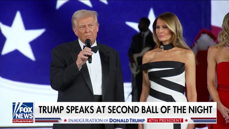 President Trump speaks at the Liberty Ball: 'Going to turn our country around fast'