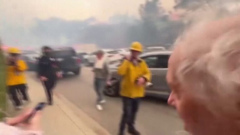 California man helps father-in-law, 83, flee wildfire with walker