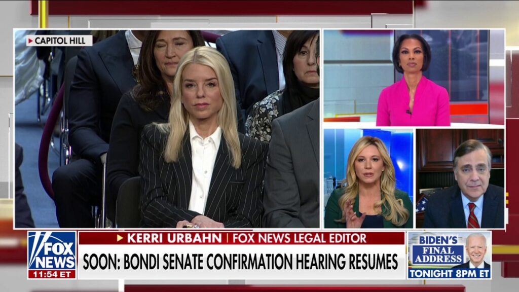 Pam Bondi is 'knocking it out of the park' during Senate confirmation hearing, Kerry Urbahn argues