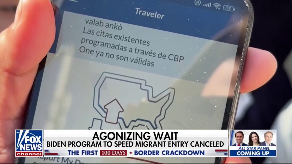 Trump administration terminates CBP One app