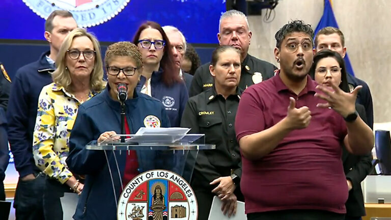 WATCH LIVE: Los Angeles Mayor Karen Bass updates on wildfire response