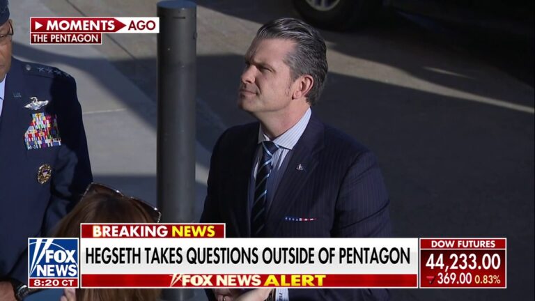 Pete Hegseth answers questions at Pentagon: 'The honor of a lifetime'