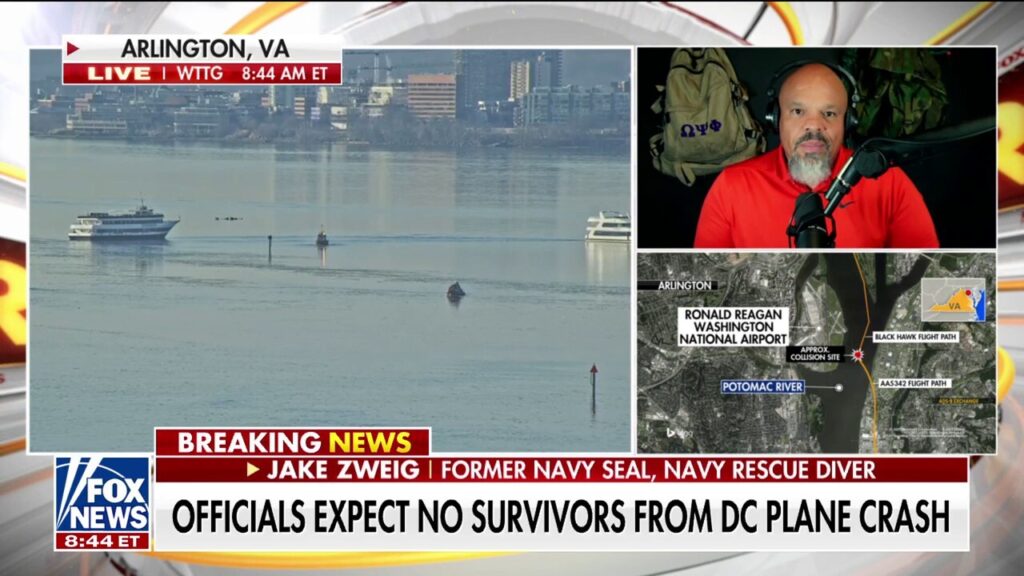 Rescue diver details recovery efforts in DC plane crash