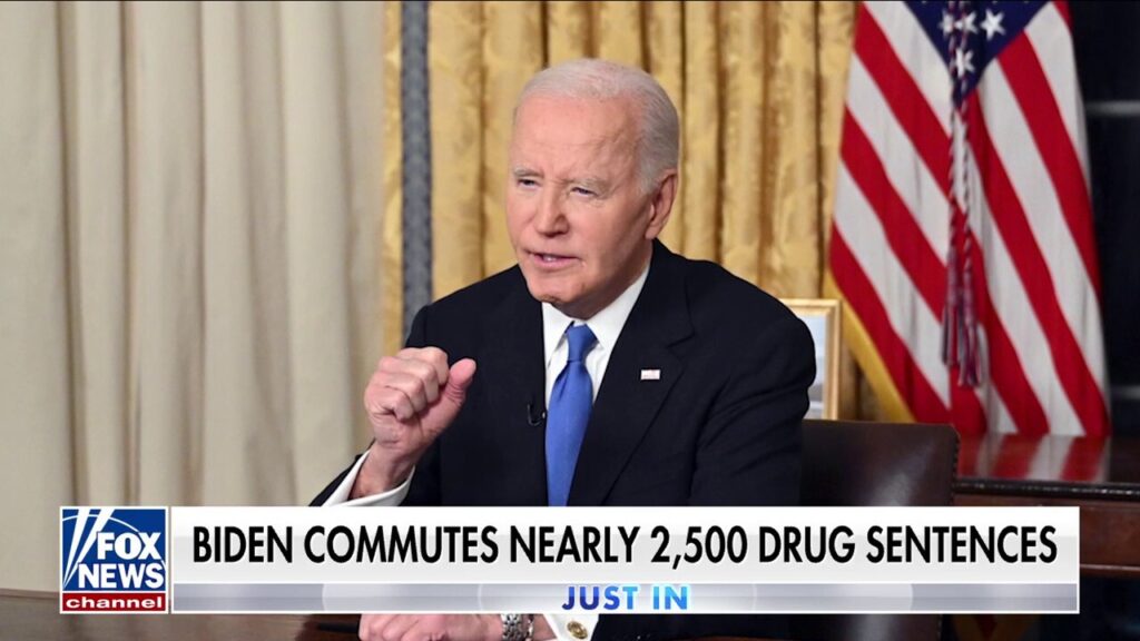 Biden commutes nearly 2,500 more sentences as presidency draws to a close