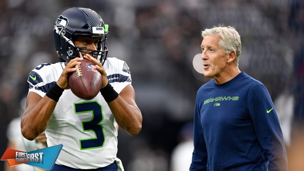 Should Russell Wilson join forces with Pete Carroll again and play for the Las Vegas Raiders? | First Things First