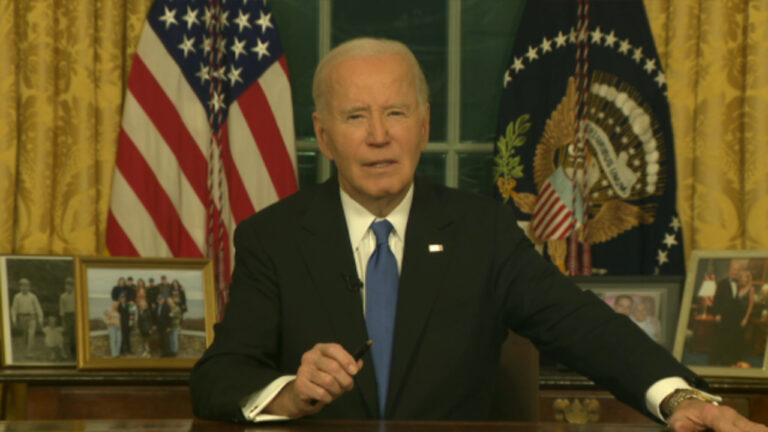 El presidente Biden dice adiós