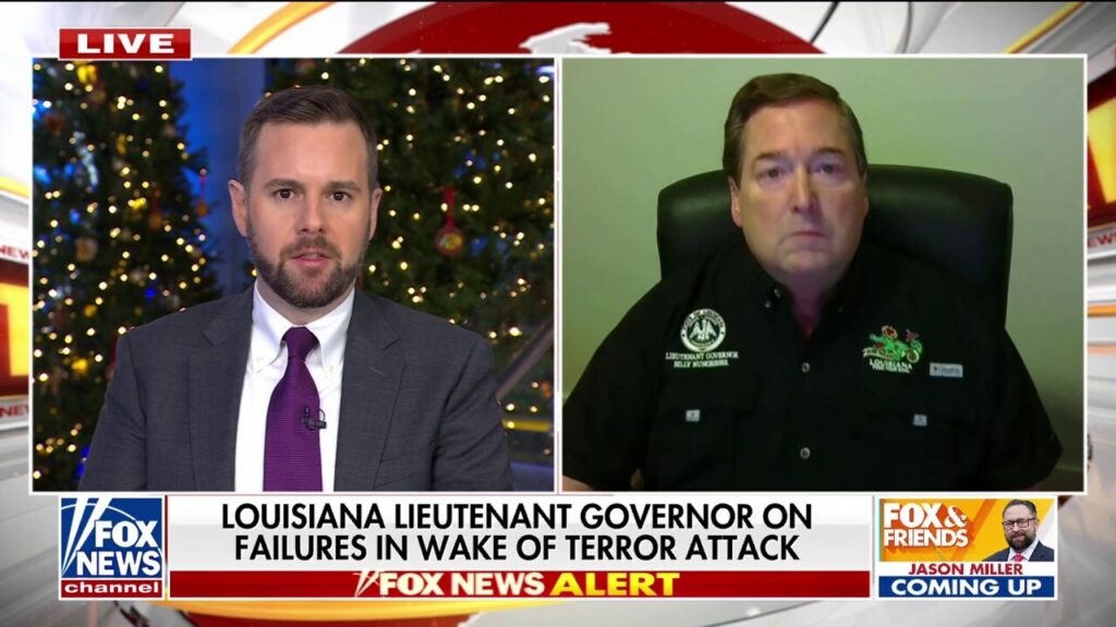 Louisiana lt gov slams lack of leadership in wake of attack: 'Everyone should be outraged'