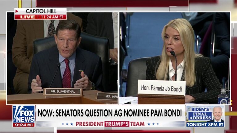 Pam Bondi clashes with Dem senator over Kash Patel: 'Excuse me'