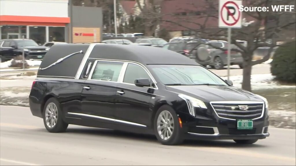 Procession for slain U.S. Border Patrol Agent, David Maland