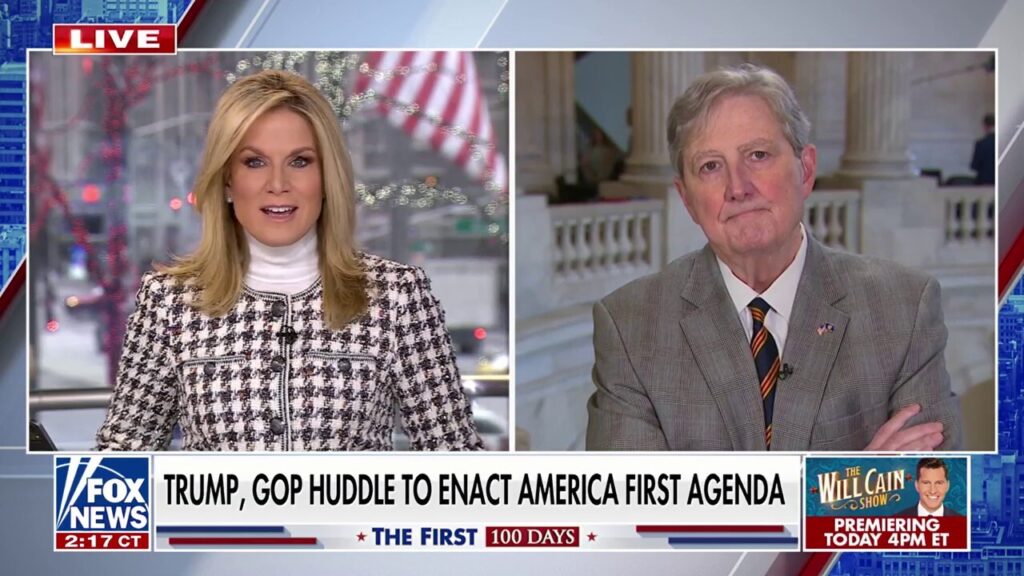 Sen. John Kennedy: 'My advice to President Trump and my colleagues - don't get distracted'